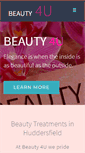 Mobile Screenshot of beauty4uhuddersfield.co.uk